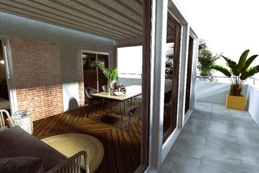 Colli Portuensi – Casaletto – Attico panoramico –